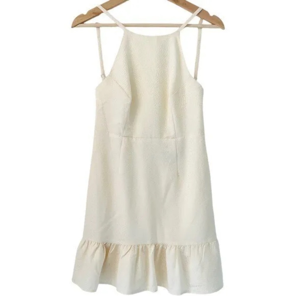 Stone Cold Fox pistol ruffle mini dress